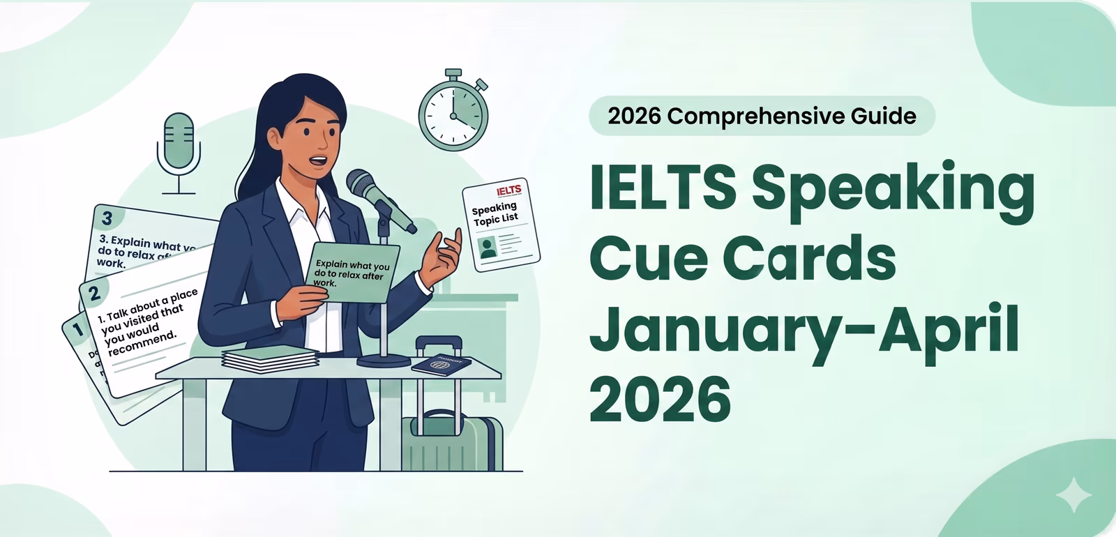 IELTS Speaking Cue Cards January–April 2026 – Latest Topics with Band 9 Sample Answers