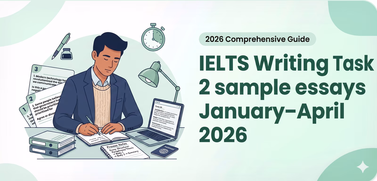 IELTS Writing Task 2 Sample Essays January–April 2026 – Band 9 Models & Templates
