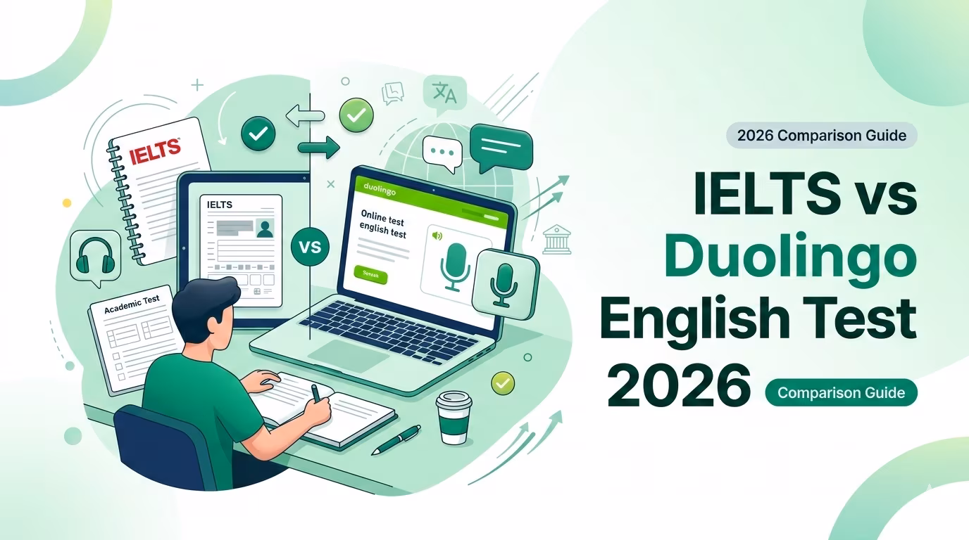 IELTS vs Duolingo English Test 2026 – Which Exam Should You Choose?